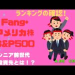 新NISA【iFreeNEXT FANG+Fang+・S&P500】シニア前世代ランキング！変化はある？暴騰or暴落？4.05