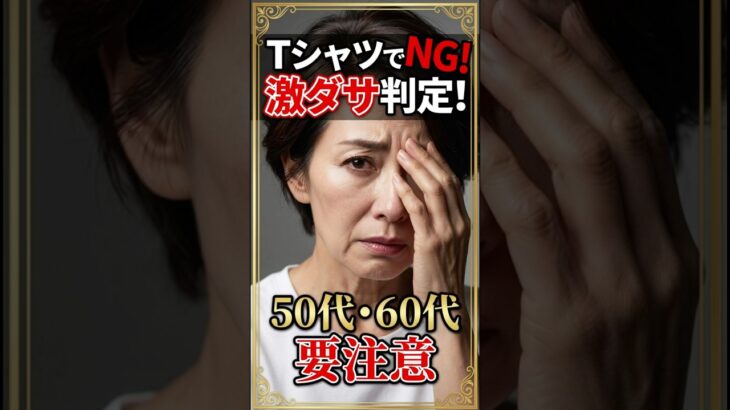 気づかぬうちにヤバいTシャツを着ていませんか？