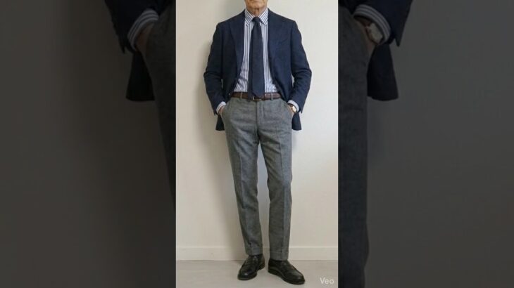 ６０代　トラッドコーデ　#fashion　#シニア