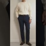 シニア　春セーター　#fashion