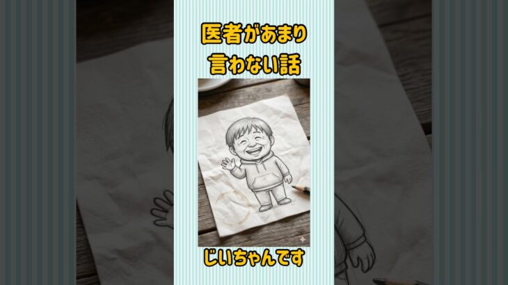 医者があまり言わない話#shorts #じいちゃん #シニア #高齢者