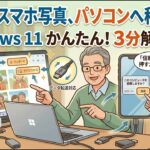 スマホの写真取り込みができない！シニアが迷う理由と一番簡単な解決策