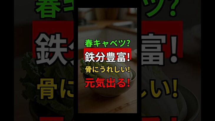 春キャベツビビンバをヘルシーに食べる方法｜シニア健康