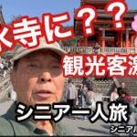 #京都、#清水寺、に？？観光客激震！、#シニア一人旅、#シニアルーティーン