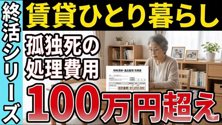 賃貸で孤独死すると費用は家族負担｜防ぐ方法はあります【シニア/終活】
