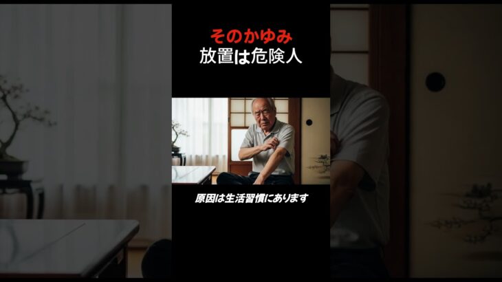 かゆみの真実#かゆみ #乾燥肌 #健康習慣 #シニア #皮膚ケア