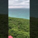 シニアの宮古島旅行。来間島展望台からの絶景。来間大橋や伊良部大橋が見えます