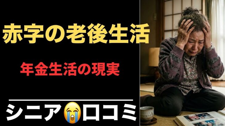 【年金生活】稼いでも苦しいシニアの生活