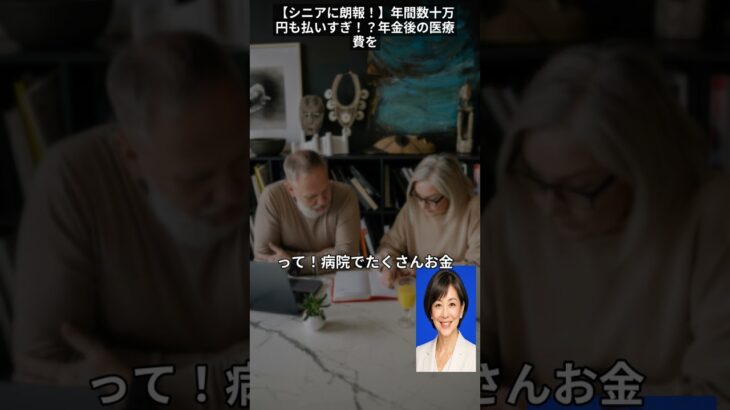 【シニアに朗報！】年間数十万円も払いすぎ！？年金後の医療費を劇的に減らす「裏ワザ」とは？