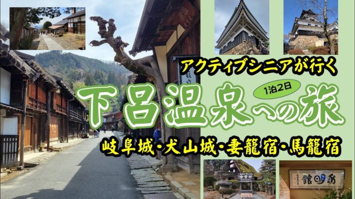 アクティブシニアが行く　岐阜 下呂温泉への旅　水明館泊
