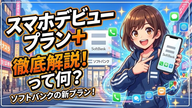 【ソフトバンク】『スマホデビュープラン＋』とは？