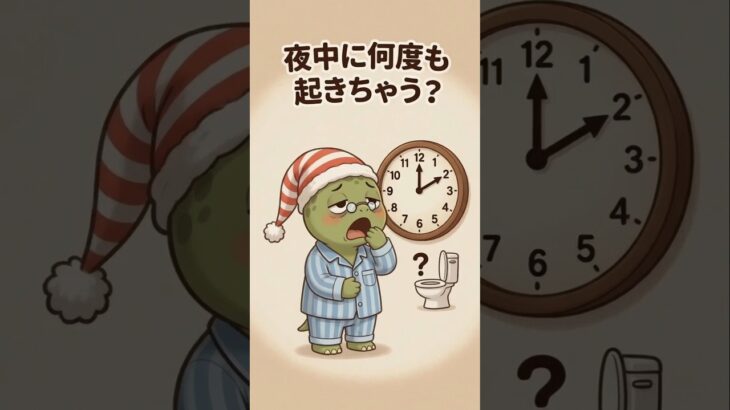 寝る前に ここを押すだけ！夜間尿・頻尿がピタッと止まる魔法のツボ