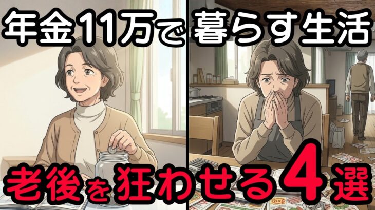 年金11万で暮らす生活。無意識にやっている4つの致命的な習慣が老後を狂わせる | 老後の不安 | 60代 | シニア