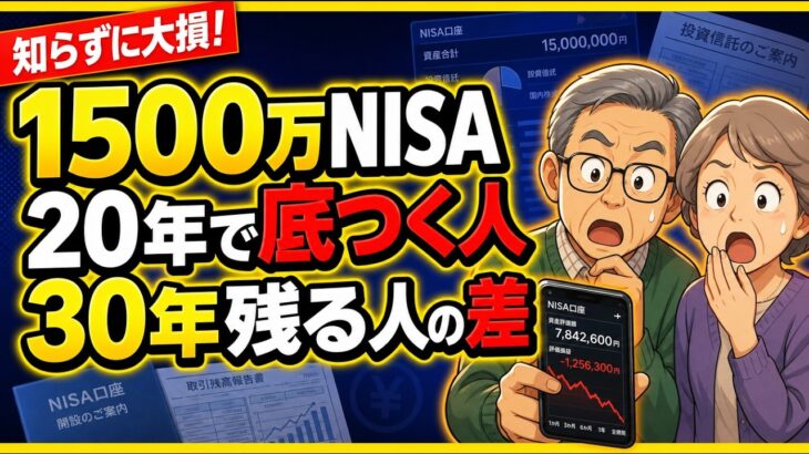 【1500万円NISA】の取り崩し方｜65歳から月いくら使える？正解パターン