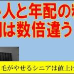 若者美容室とシニア店の手間は2倍以上違う