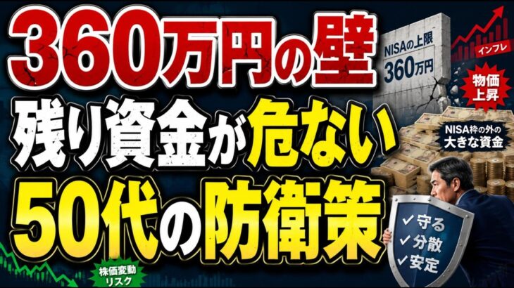退職金2000万をNISAだけに突っ込むのは大失敗？シニアの命金を脅かす「1つの盲点」とは？#新NISA #NISA #特定口座 #資産運用 #50代資産運用 #60代資産運用
