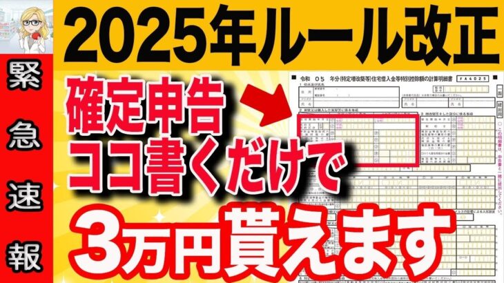 🪭【超速報】2025年最新版！働きながら年金受給、確定申告と定額減税どうなる？（給与と年金両方ある人の所得税）🪭