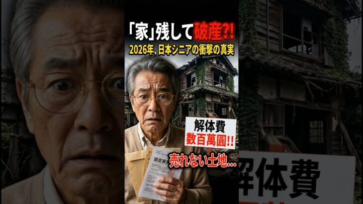 「家」残して子供が破産?! 2026年、日本シニア의 衝撃의 真実 #ウェブドラマ #映画 #年金事務所 #ウェブドラマ #映画 #年金事務所 #スカッとする #ドラマ #60歳代 #スカッとする