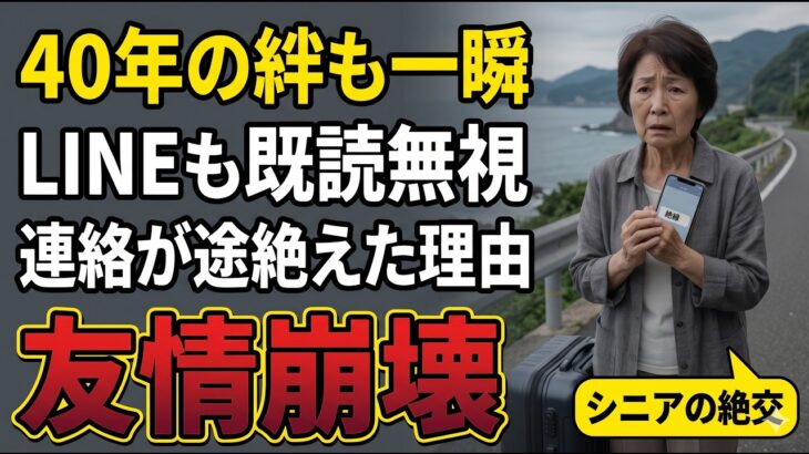 【絶縁の危機】定年後の旅行で親友を失う無意識の加害【シニアの口コミ30選】