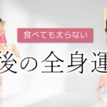 【食後の運動🍚】血糖値を下げる軽い筋トレ＆室内ウォーキングで全身運動！ #406