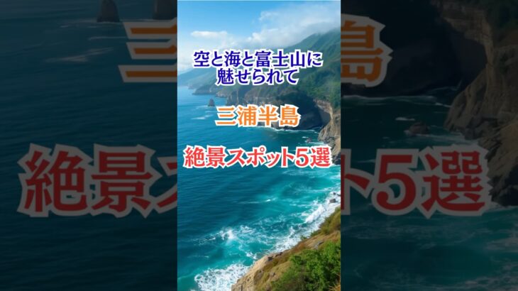 三浦半島　絶景スポット5選#横須賀市#シニア #旅行好き  #絶景