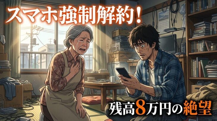 50歳無職のスマホを解約した結果…母の涙と衝撃の結末
