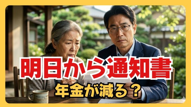 【6月の衝撃】明日から通知書ラッシュ！年金生活者が今夜中に確認すべきこと