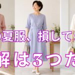 【絶対失敗しない】実は逆効果でした。60代以降が「若く見える」と思って着ている夏服が、10歳老けて見える本当の理由｜今夏から変えるべき正解スタイルを完全公開