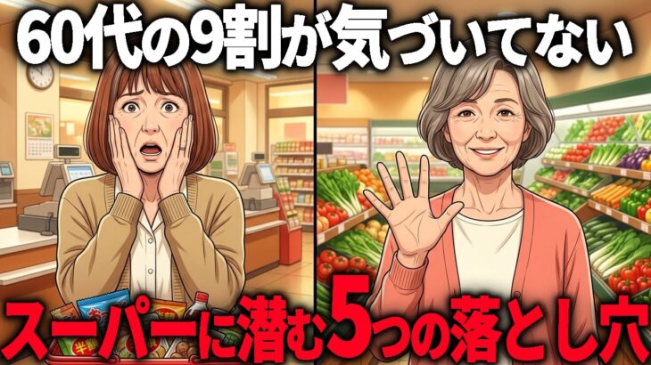 【60代年金暮らし】知らないと月1万円損…スーパーに仕掛けられた5つの罠と対策方法5選
