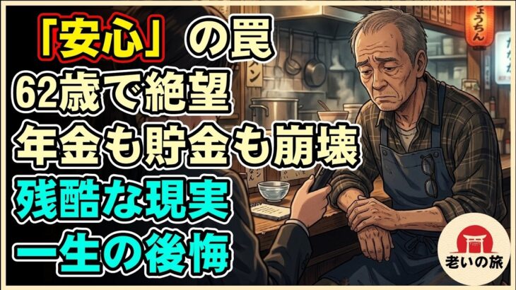 【シニアライフ】「年金と貯金があれば安心」の罠…62歳で突きつけられた残酷な現実と一生の不覚 【60代以上の方へ】