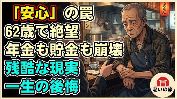 【シニアライフ】「年金と貯金があれば安心」の罠…62歳で突きつけられた残酷な現実と一生の不覚 【60代以上の方へ】
