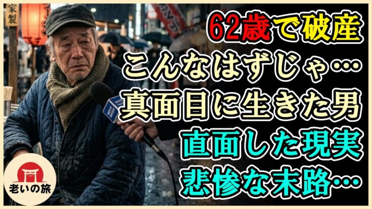 【シニアライフ】「こんなはずじゃ…」62歳で老後破産。真面目に生きた男が直面した残酷な現実と悲惨な末路【60代以上の方へ】