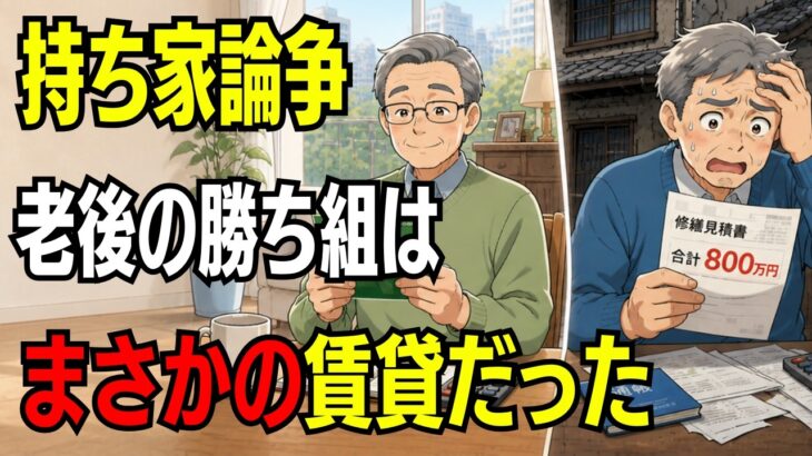 賃貸暮らしは負け組だと思っていた私が68歳で気づいた老後の答え