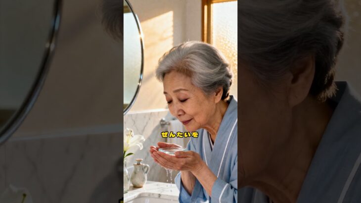 [美容の処方箋] 鏡を見るのが楽しくなる — 70代から始める5分間の品格スキンケア #美容の処方箋 #スキンケア #70代の美容