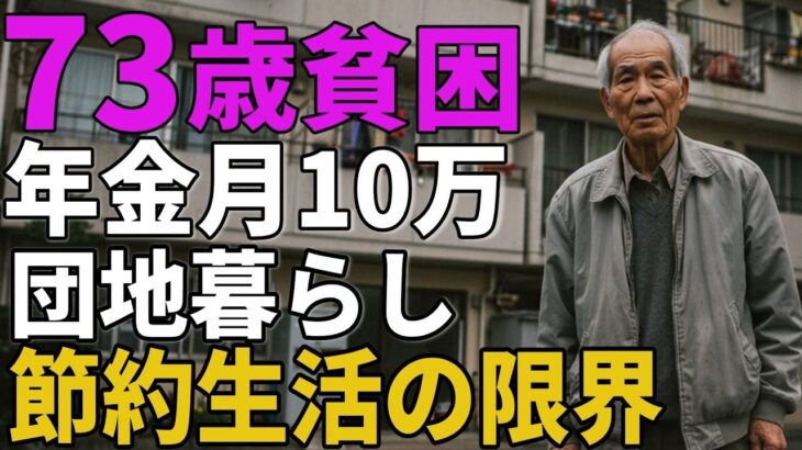 73歳男性夫婦で年金月10万節約生活の限界