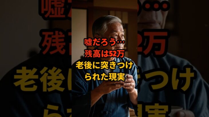 年金だけでは暮らせない―76歳の告白 #shorts #シニアライフ #雑学 #70歳代