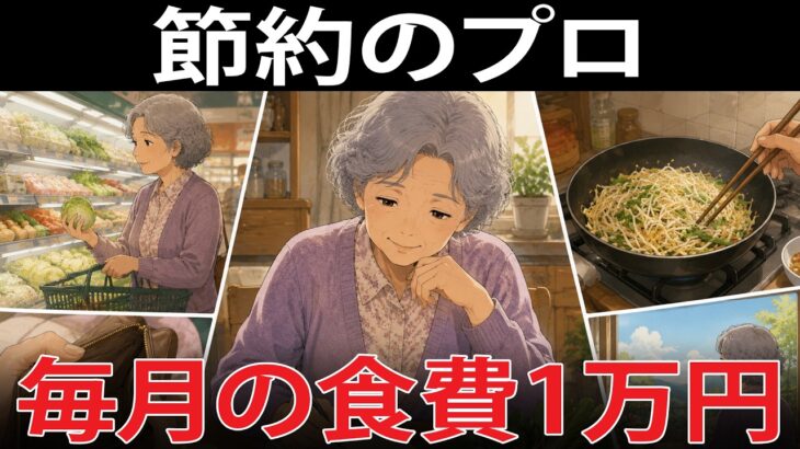 【年金月8万円でも豊かに暮らせる】食費月1万円の「節約の習慣」7選。お金を使わない幸せの法則。