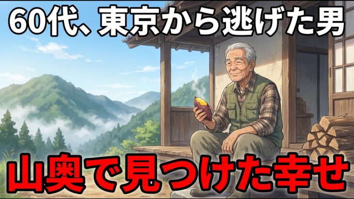 年金月8万円、都会を捨てて山奥へ逃げた60歳男。誰にも期待されない生活で見つけた“小さな幸せ”【シニア朗読雑学】