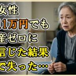 89歳女性、年金月11万と持ち家で安泰のはずが全財産ゼロに。娘を信じて家を売った母親の衝撃の末路 【シニアライフ】【60代以上の方へ】