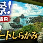 シニアに人気【リゾートしらかみ】日本海の景観で癒される観光列車の旅　ASMR