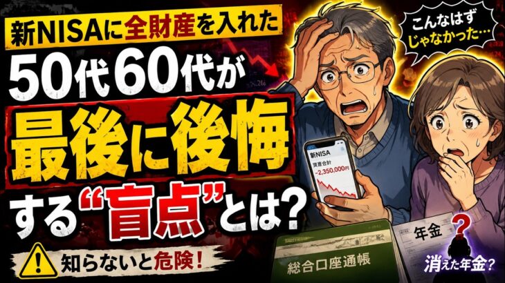社会学 福祉｜新NISAに全財産を入れた50代60代が最後に後悔する“盲点”とは？