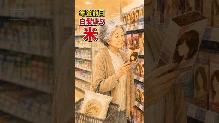 年金日前、白髪染めを戻した日#shortsfeed #shorts#年金生活 #シニアライフ#白髪染め#高齢者の暮らし#一人暮らし#老後の生活#節約生活#シニア女性#感動する話#泣ける話#人生の話