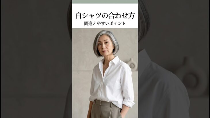 白シャツっていいよね