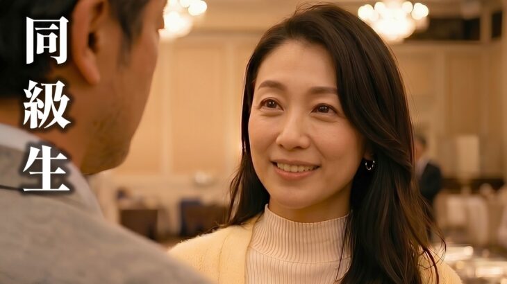 【シニア恋愛】恋活パーティーで偶然、昔の同級生に再会してしまった…。