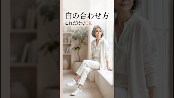 ホワイトコーデはこれだけ意識