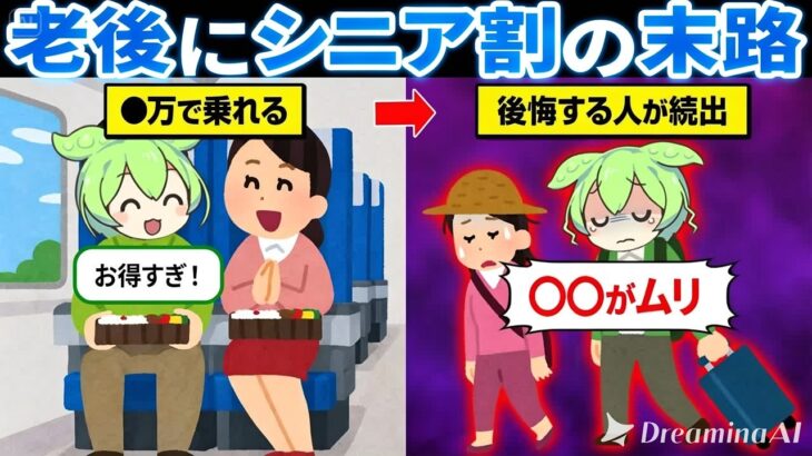 【衝撃】「シニア割でお得旅行♪」のはずが…老後旅行に潜む“落とし穴”がこちら【ずんだもん＆ゆっくり解説】