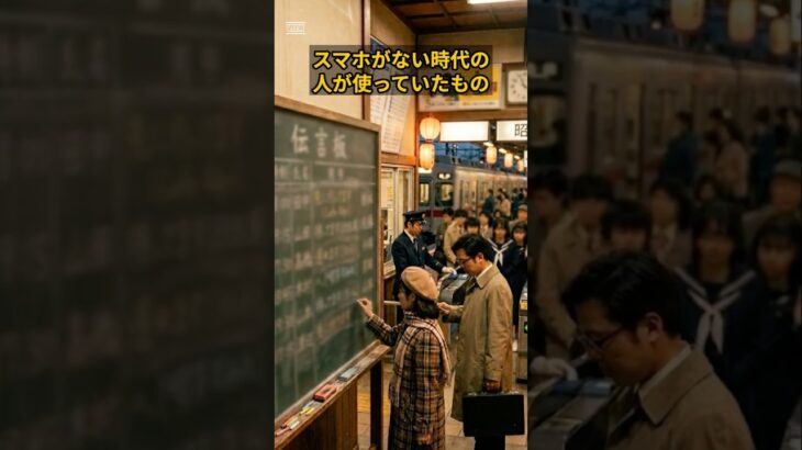 懐かしい…スマホがない時代、みんなが使っていた「あの黒板」覚えてる？