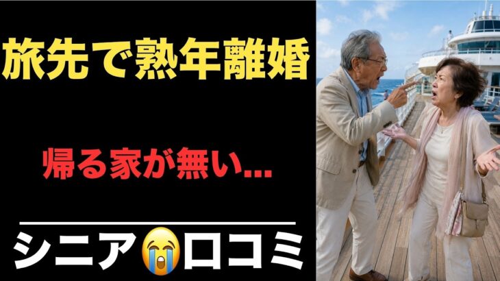 【シニア悲惨】定年後の旅は後悔だらけ！シニアの口コミを紹介します！