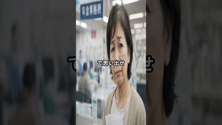 👉 年金手続き、窓口でこれ出せない人が多いです
