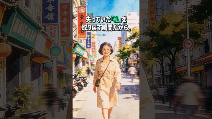 初めての 台湾一人旅で 泣き崩れた理由｜大人の絵本